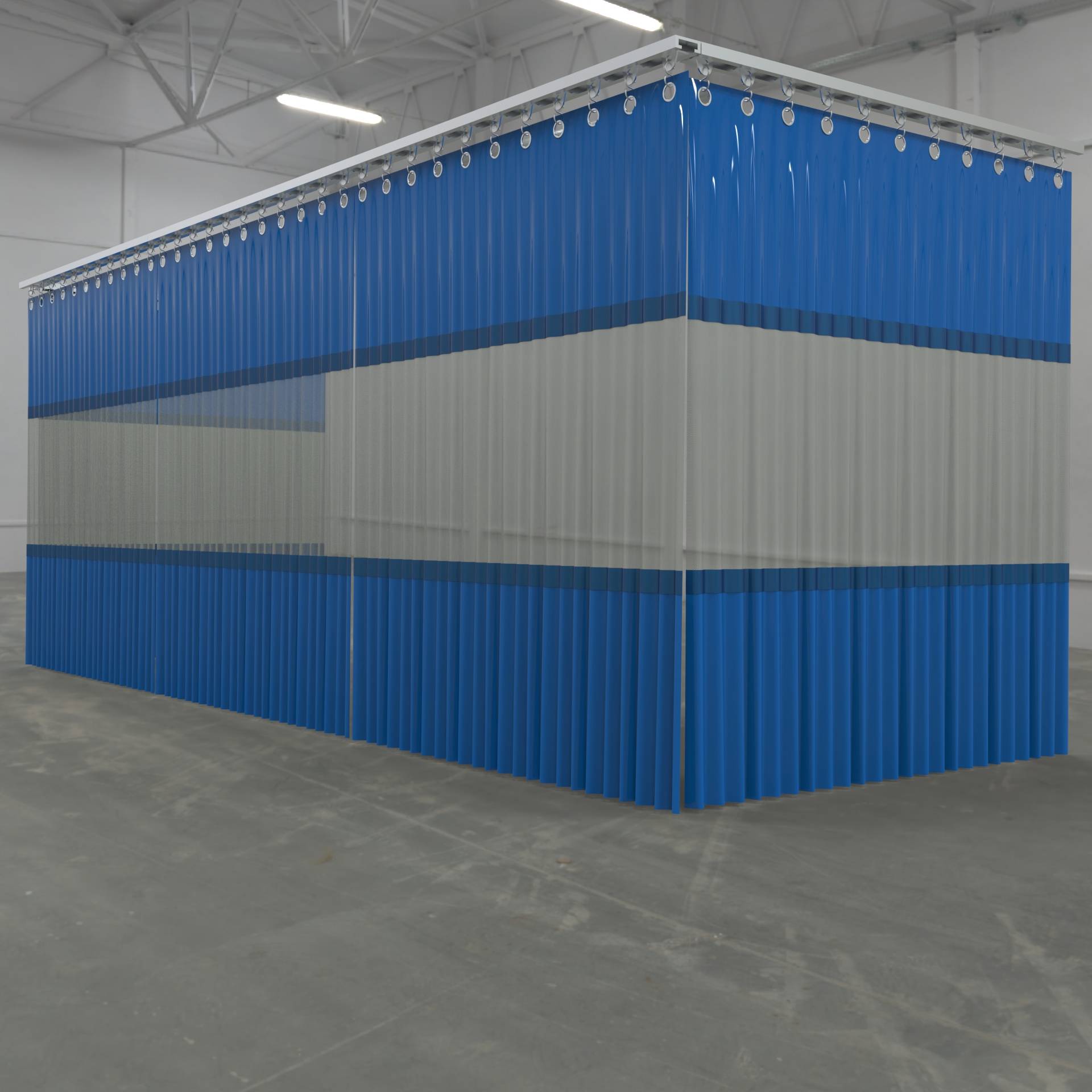 Warehouse Curtains and Dividers – Industrial Strip Curtain